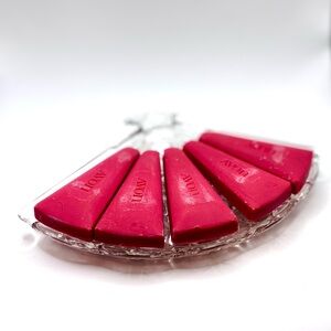 Avon Soap Dish Set, "Hostess Fancy", vintage, old but unused, original box